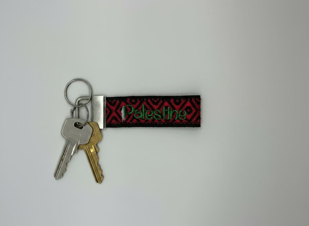 Palestine keychain