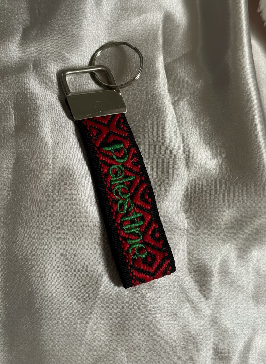 Palestine keychain
