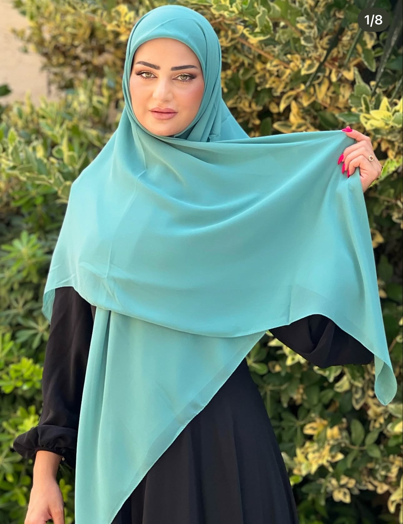 Solid Crepe Scarves