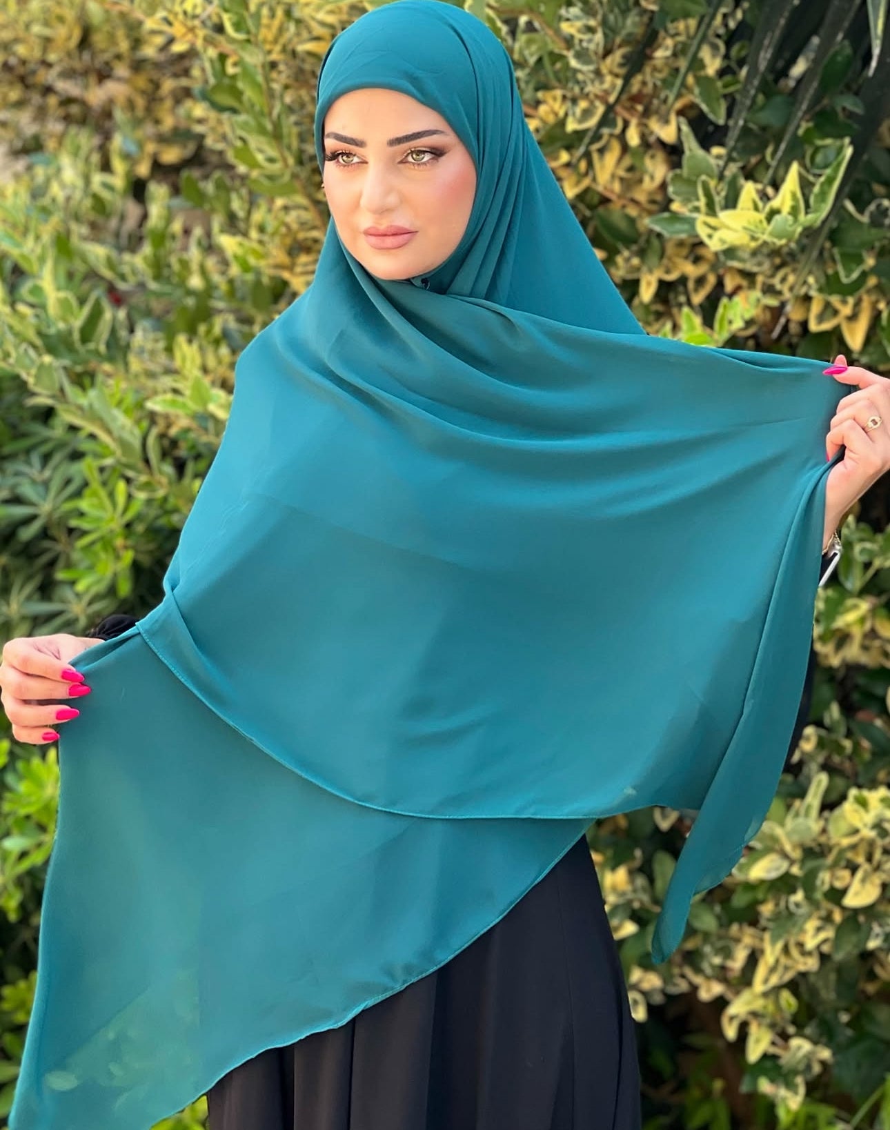 Solid Crepe Scarves