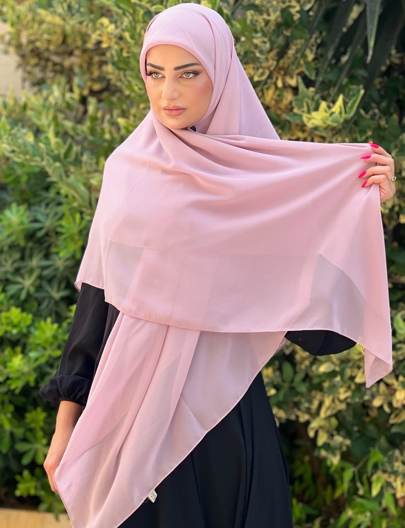 Solid Crepe Scarves