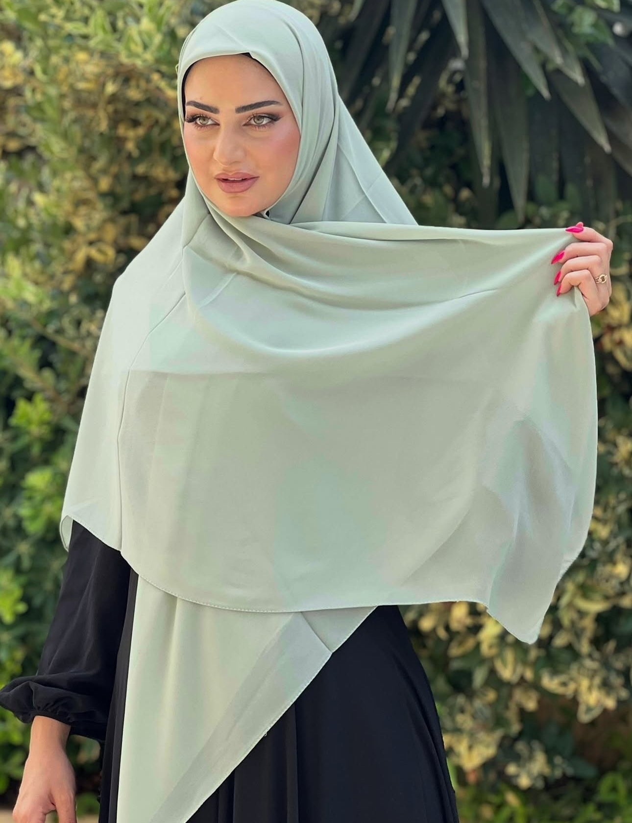 Solid Crepe Scarves