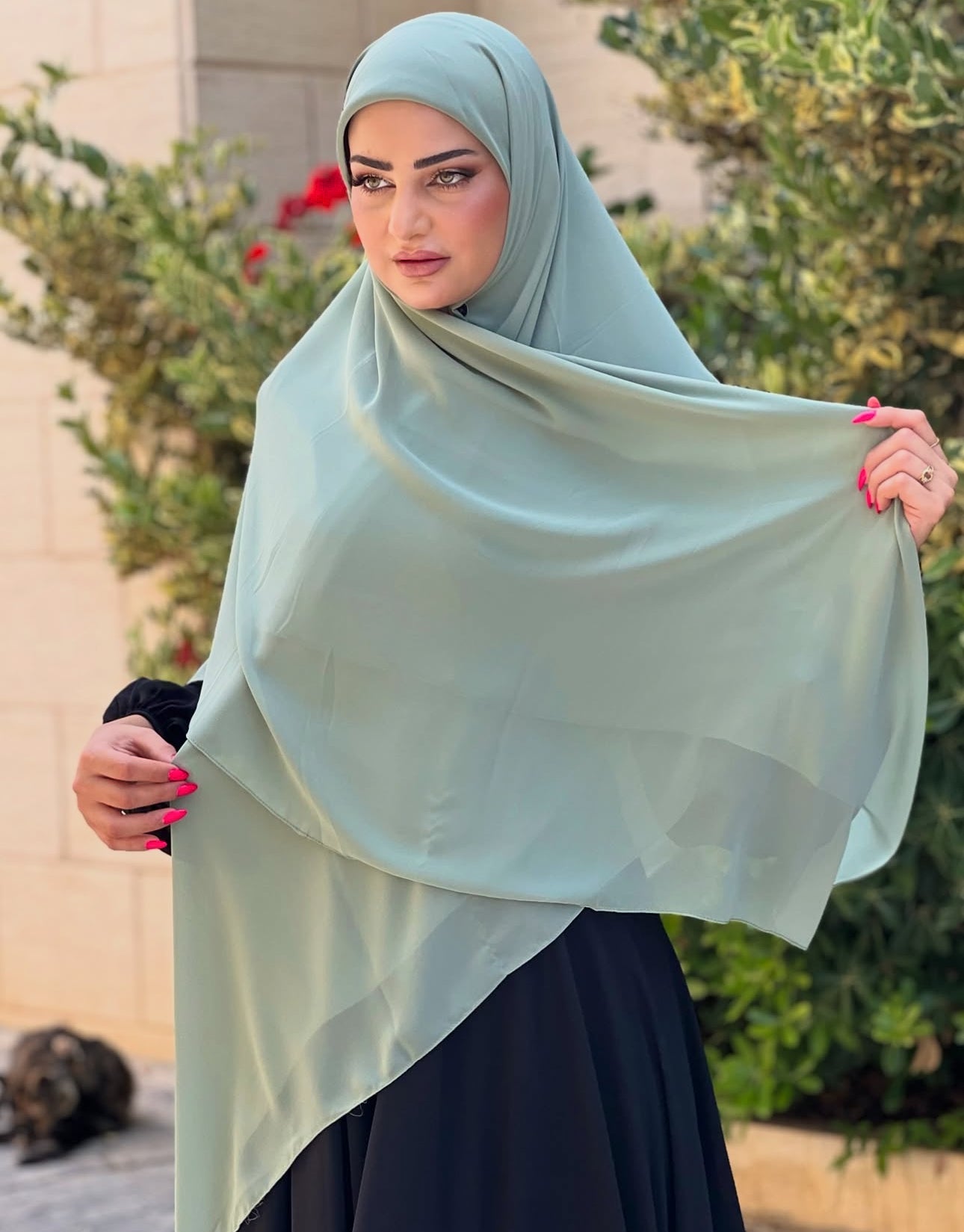 Solid Crepe Scarves