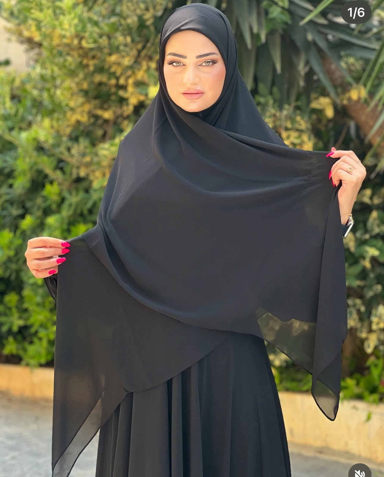 Solid Crepe Scarves