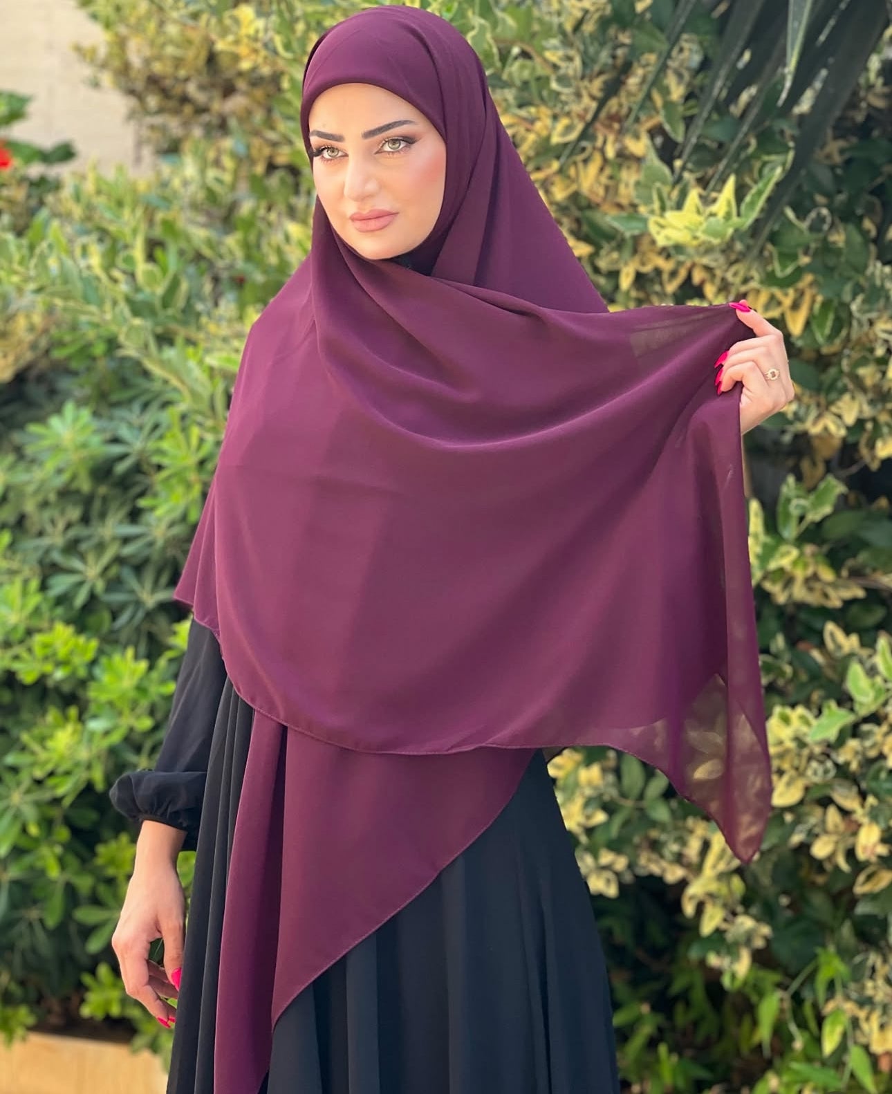 Solid Crepe Scarves