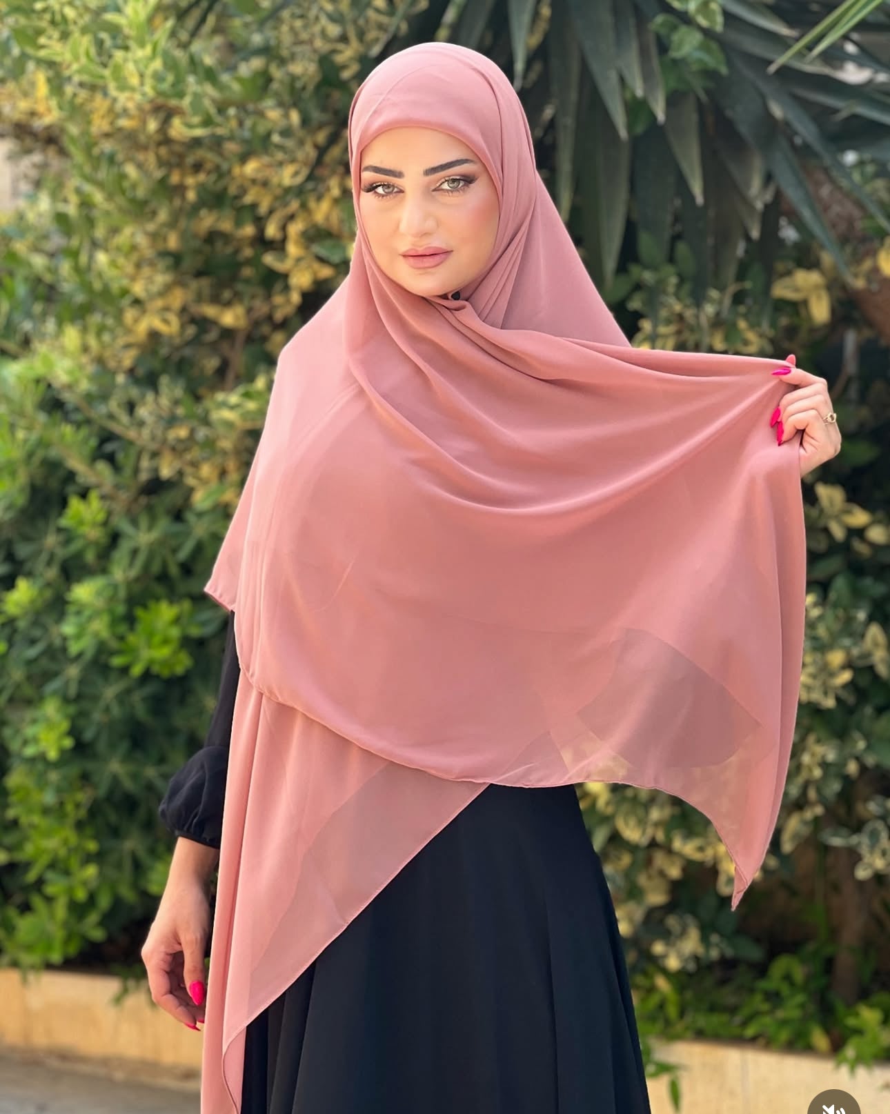 Solid Crepe Scarves