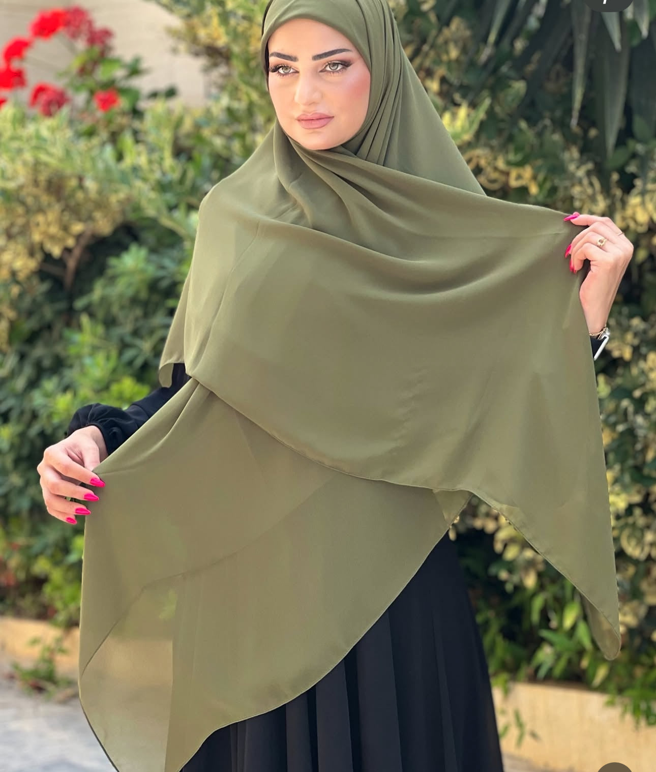 Solid Crepe Scarves