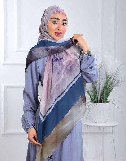 Purple marble