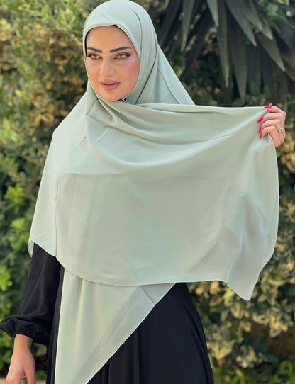 Solid Crepe Scarves